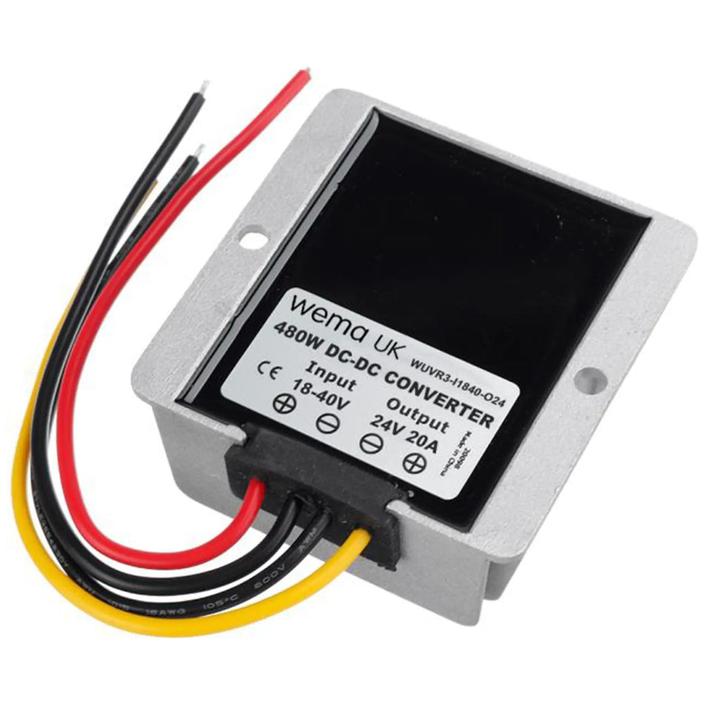 24V To 12V DC Voltage Converter – 12W Waterproof Power Regulator Module