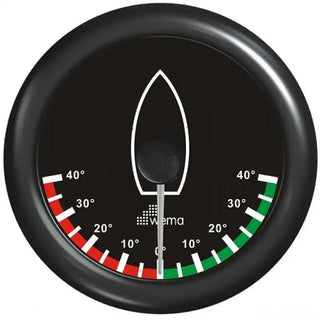 Rudder Indicator Gauge ROD-5 displaying analogue rudder position with red and green markings