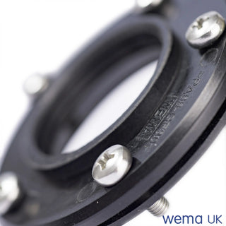 Camera lens mount adapter for FL-3 Tank Fitting with visible screws and branding