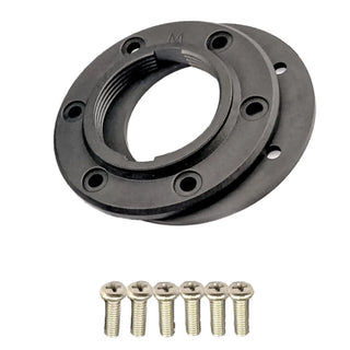 Black metal threaded rings with screws for FL-6 Tank Fitting Flange 1.5’’ BSP