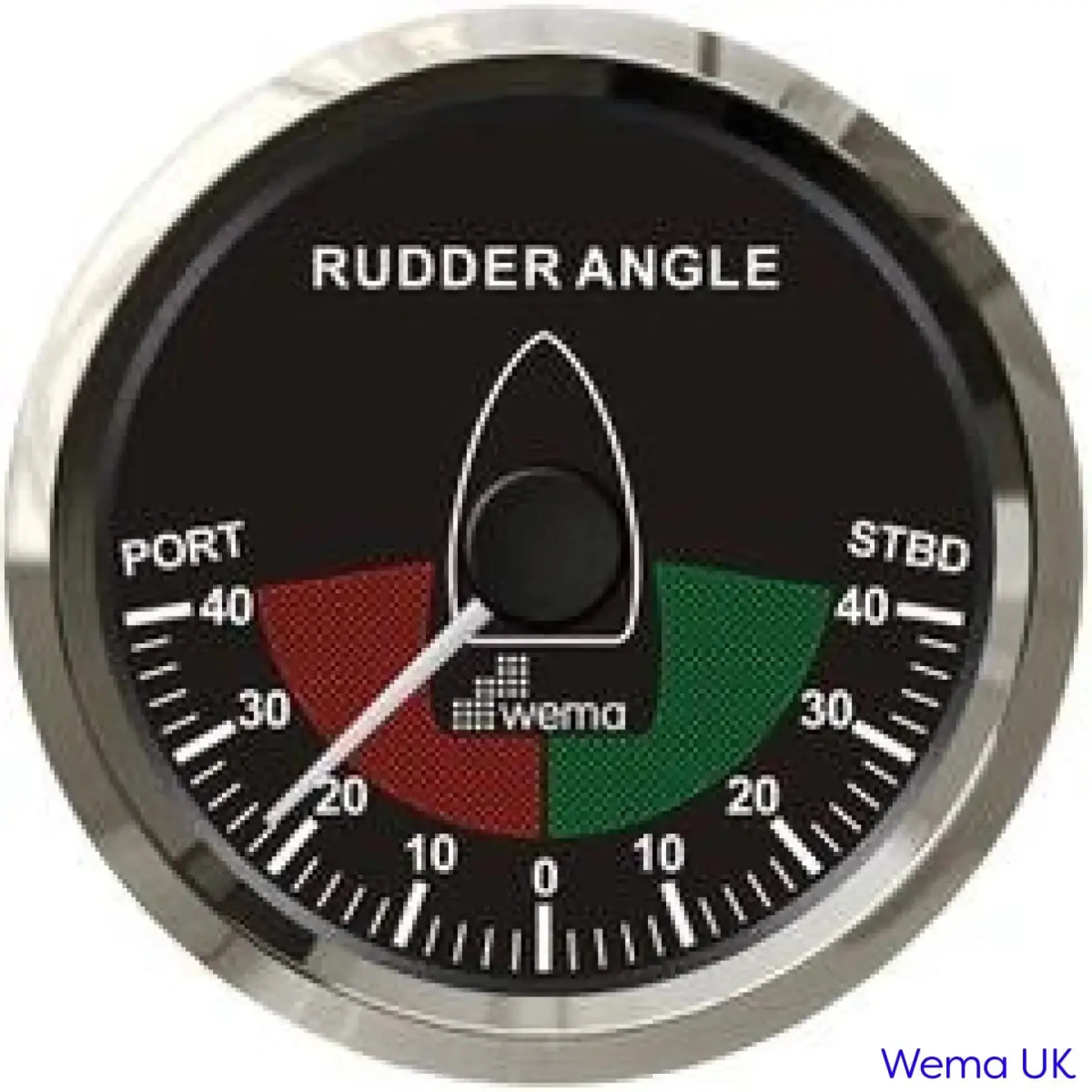 Heavy Duty Rudder Indicator Gauge