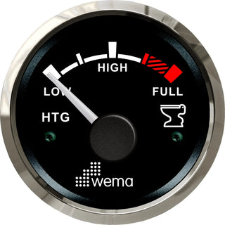 Holding Tank Level Gauge with Fuel Indicator from Empty to Full for Accurate Readings