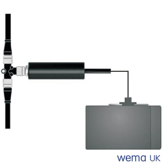 Adjustable wall-mounted lamp with rectangular shade for NMEA2000 Channel Analogue-Digital Convertor
