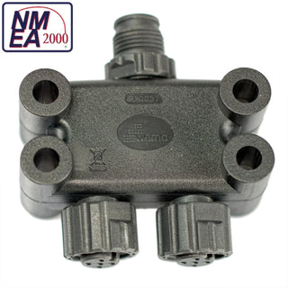 Gray Wema NMEA2000 multiport junction box for NMEA2000 network connections