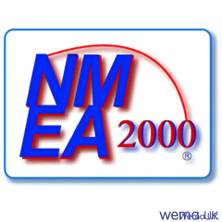 NMEA 2000 logo in blue and red for NMEA2000 Analogue to Digital Signal Convertor