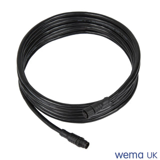 Black coiled cable with NMEA2000 micro connectors for manufacturer’s NMEA2000 products