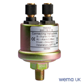 Pressure Sensor with threaded base and terminals, ideal for 0-2bar turbo applications
