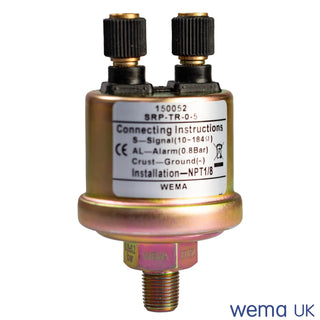 Pressure Sensor with connectors and instructions for Wema 0-2bar turbo pressure applications