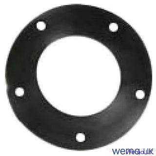 Circular black Gasket FL-2 flange with five holes, ideal for Replacement Nitrile O’Rings