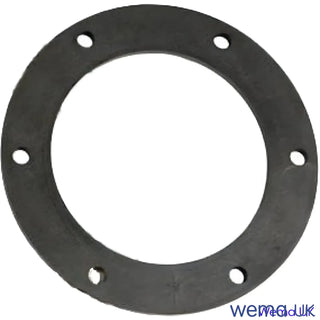 Circular black nitrile gasket FL-2 with six holes for replacement O’rings
