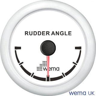 Rudder Indicator Gauge ROD-5 with analogue rudder position display and black markings