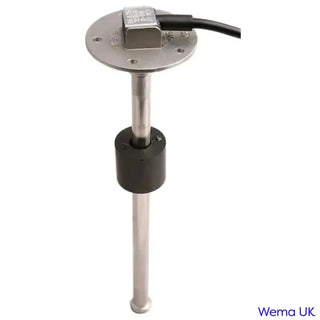 S5 Fuel and Water Sender with metal rod and circular top plate for BSP male thread