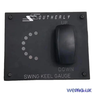 Swing keel gauge control panel with up/down dial for Southerly Lifting Keel