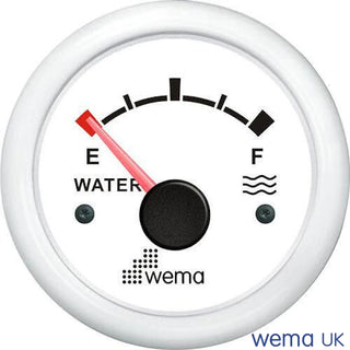 Water Level Gauge - White / European (0-190ohms)